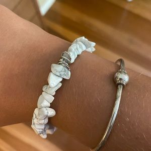 Kinsley Armelle Silver Pepper Bracelet - S/M